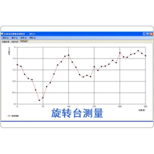 旋轉臺測量數據分析軟件包