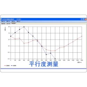 平行度測量數據分析軟件包